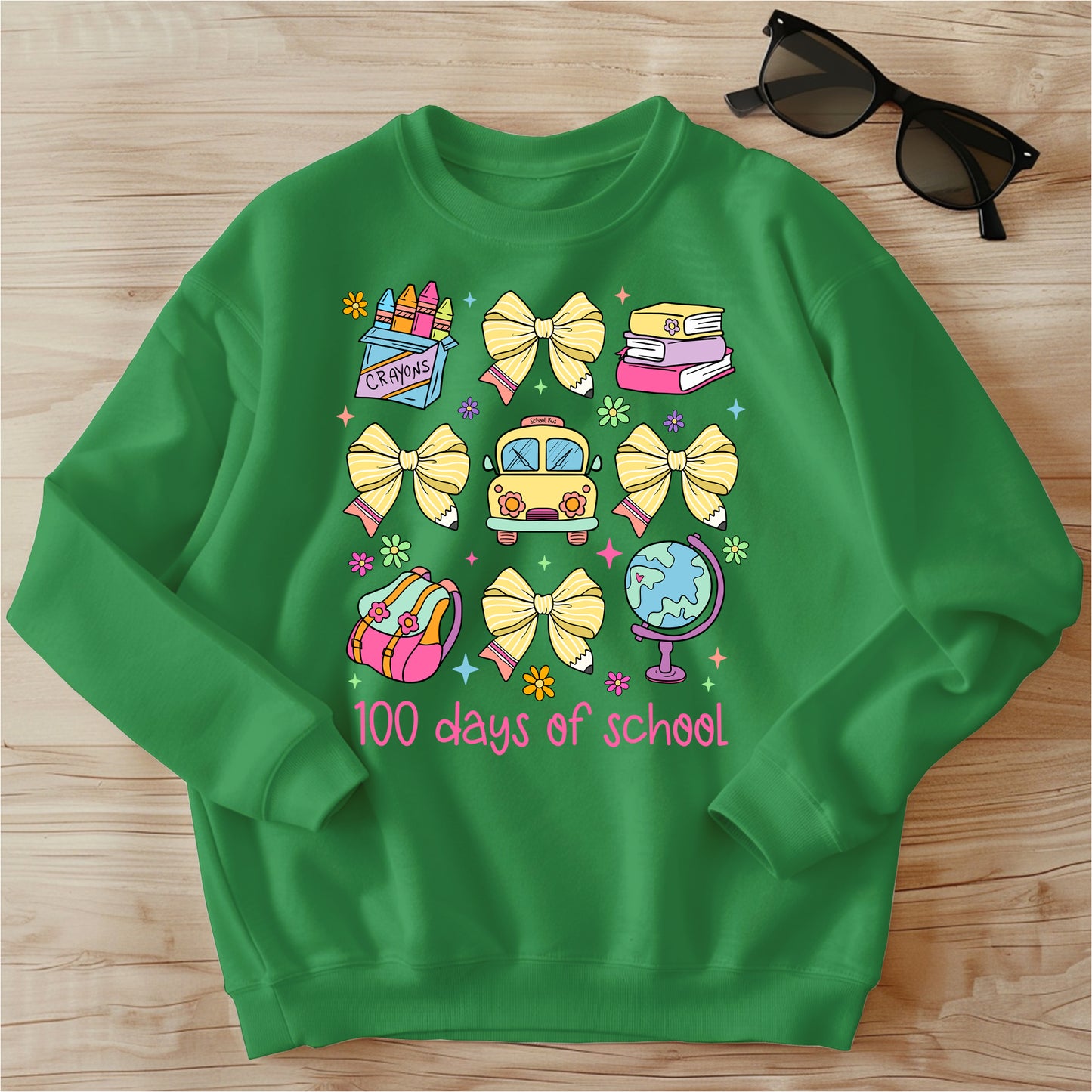 100 Days of School Coquette Shirt