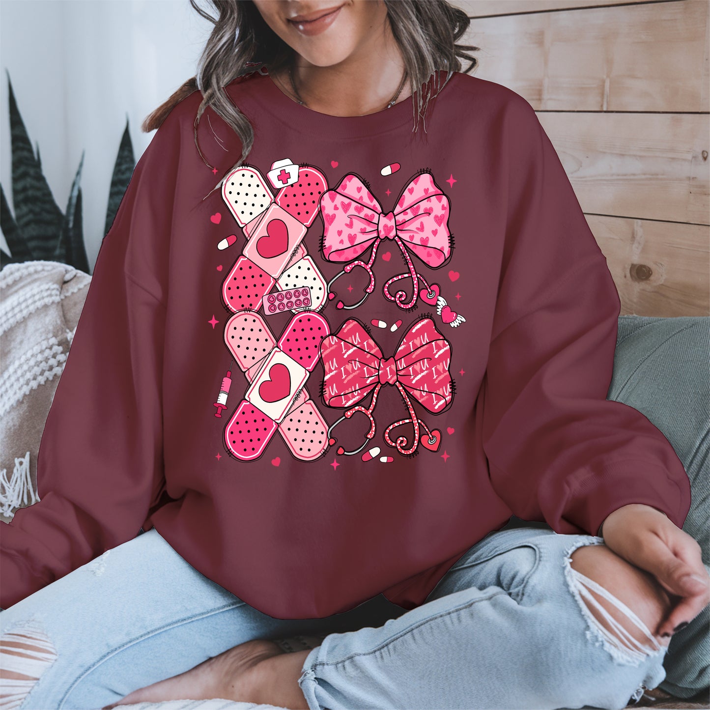 Cute Medical XOXO Nurse Valentine Shirt