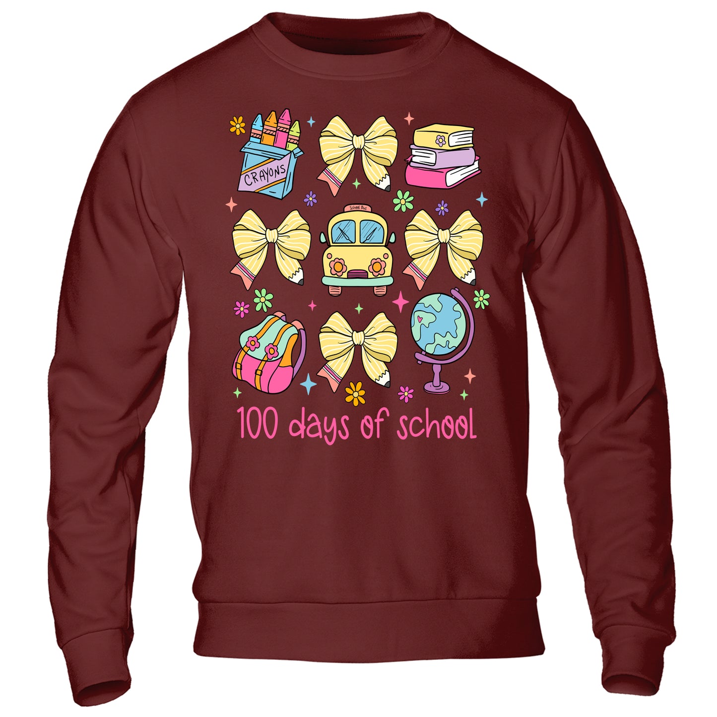 100 Days of School Coquette Shirt