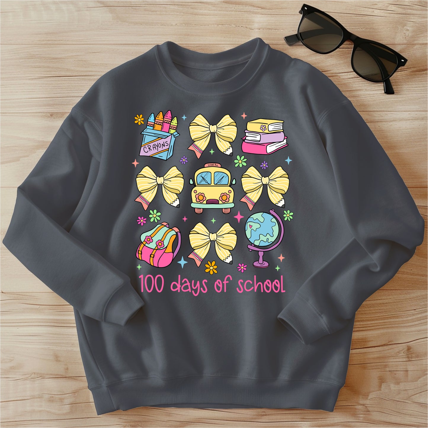 100 Days of School Coquette Shirt