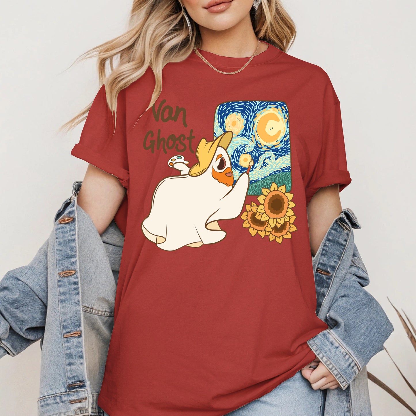Van Ghost Funny Artist Shirt