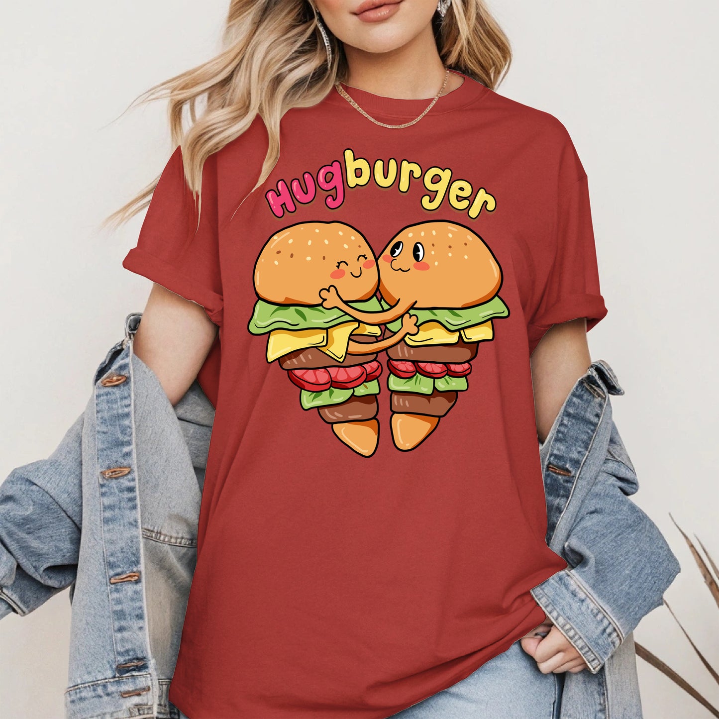 Hugburger Cute Couple Shirt