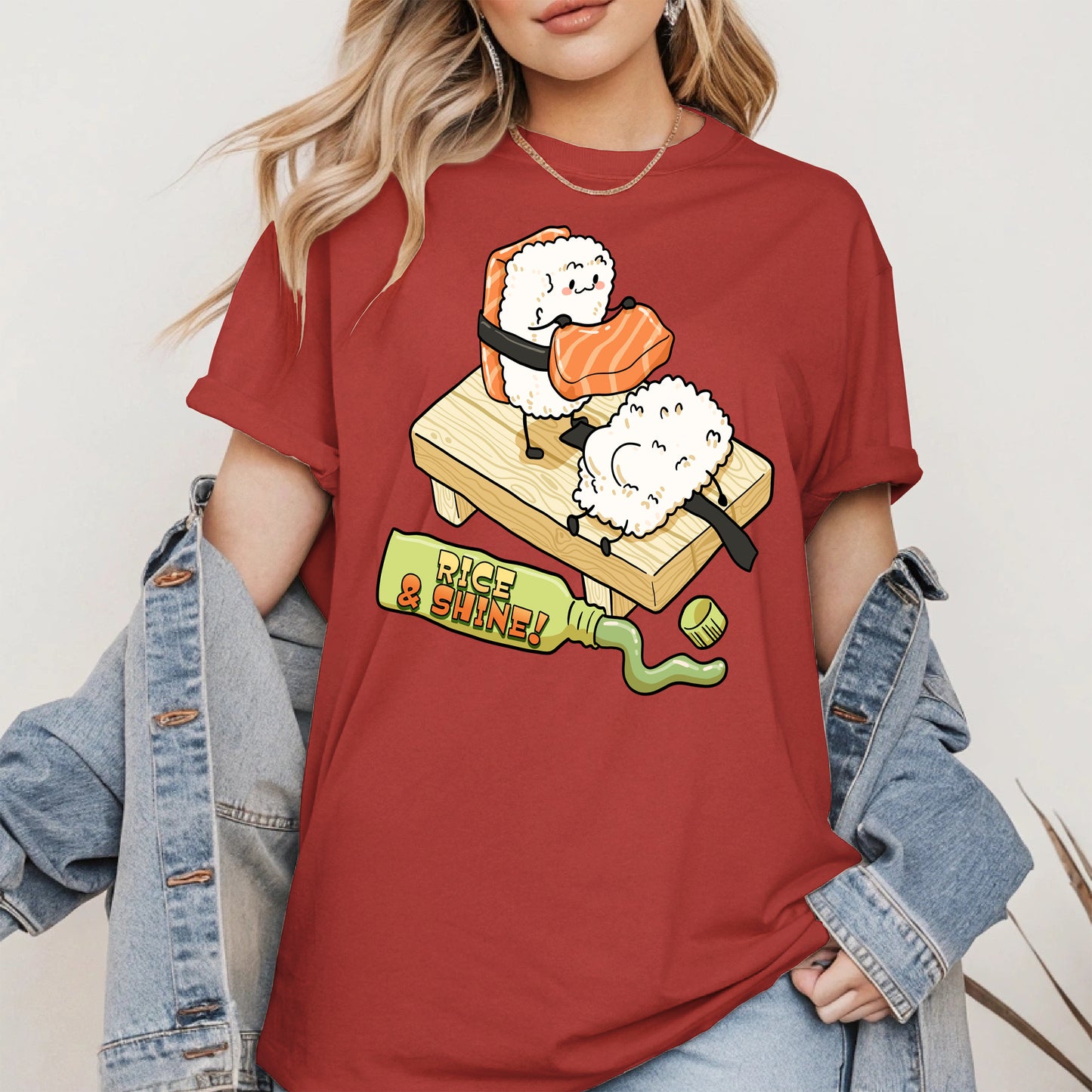 Rice and Shine Sushi Shirt