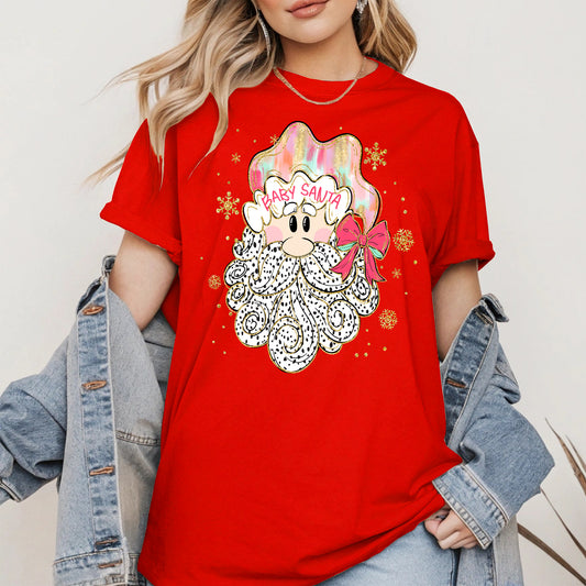 Santa Baby Shirt, Cute Christmas Sweatshirt, Hoodie
