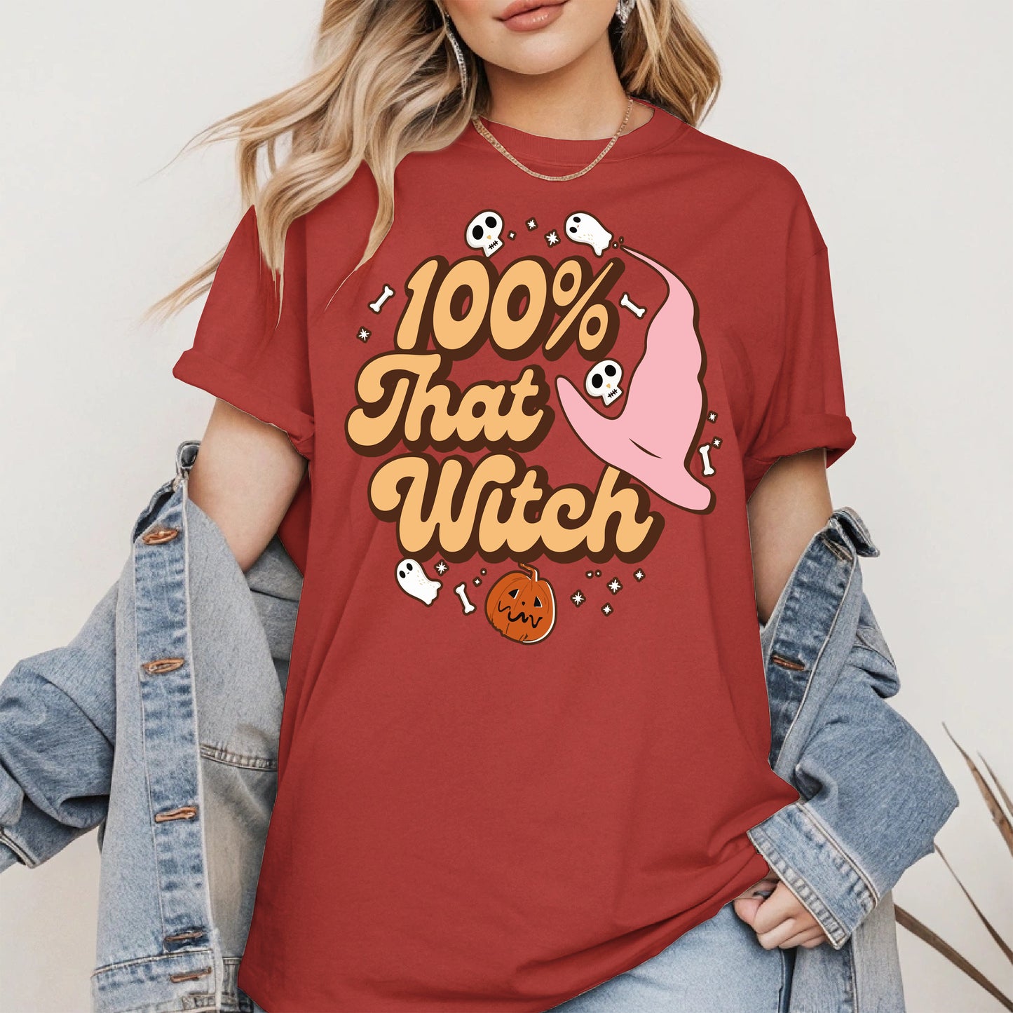 100 Percent That Witch Halloween Shirt