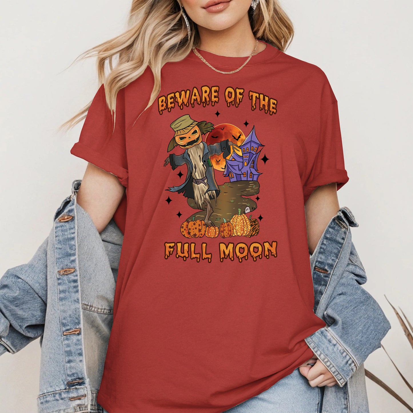 Beware of the Full Moon Halloween Shirt