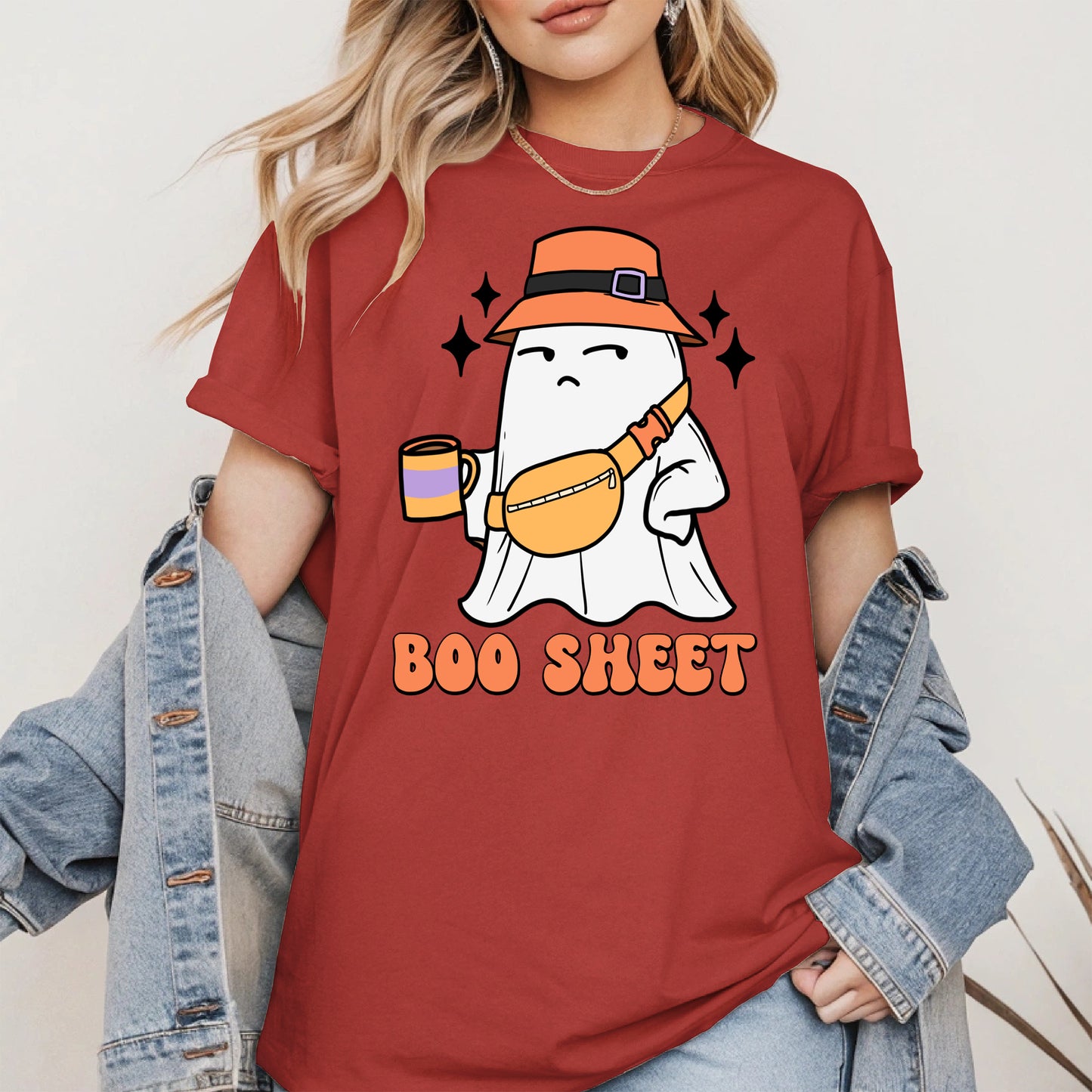Funny Boo Sheet Halloween Shirt