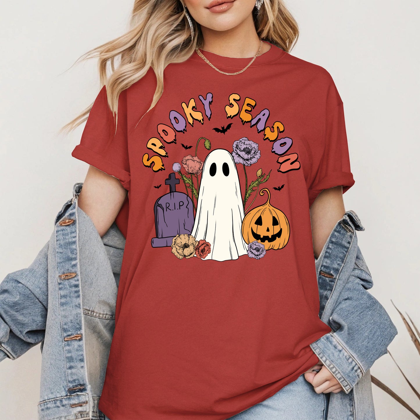 Spooky Season Ghost Halloween Shirt