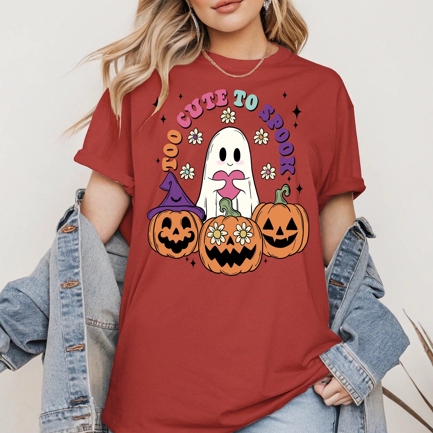 Too Cute To Spook Halloween Shirt