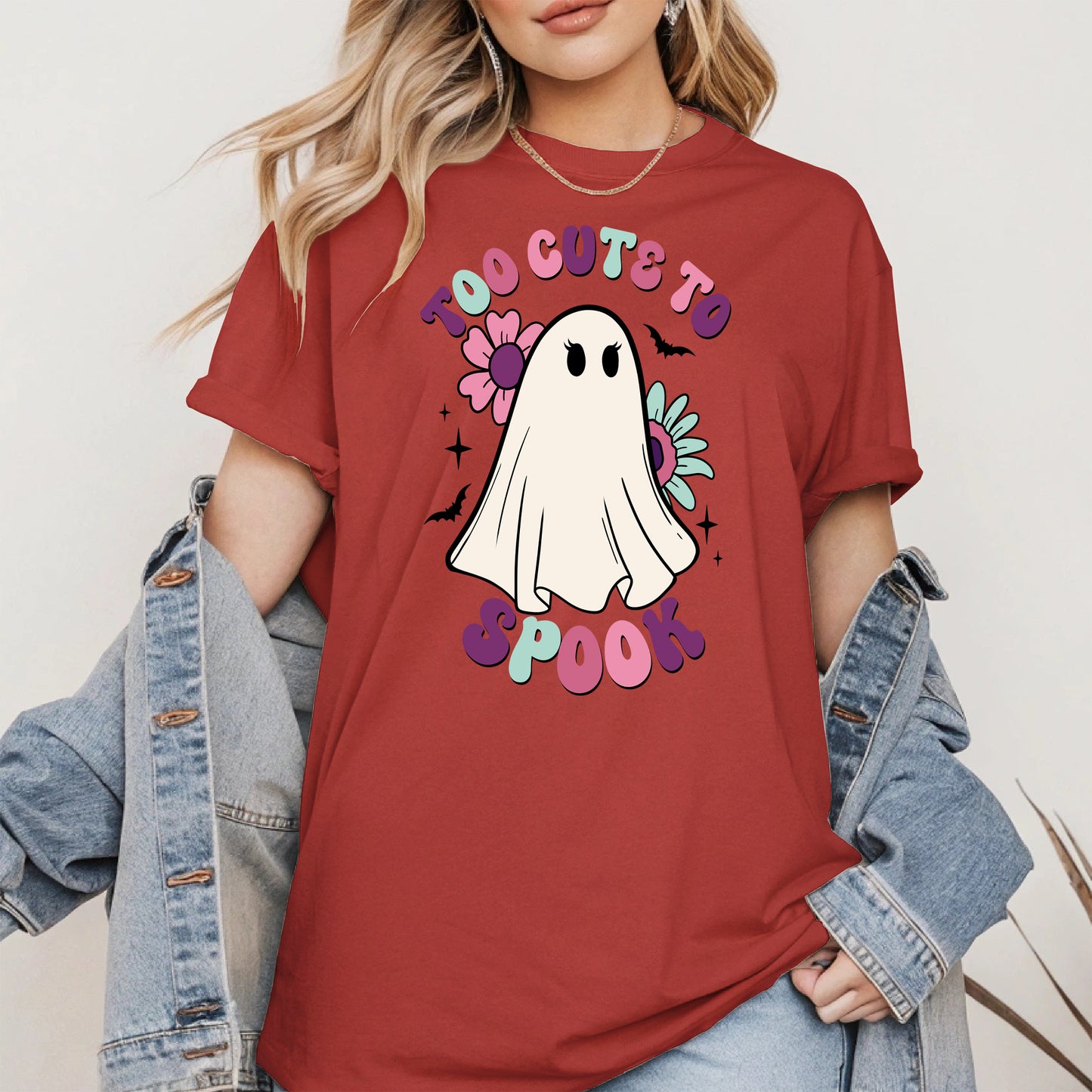 Too Cute To Spook Ghost Shirt