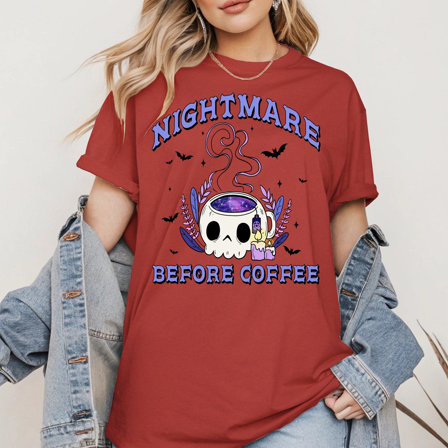 Nightmare Before Coffee Halloween Shirt