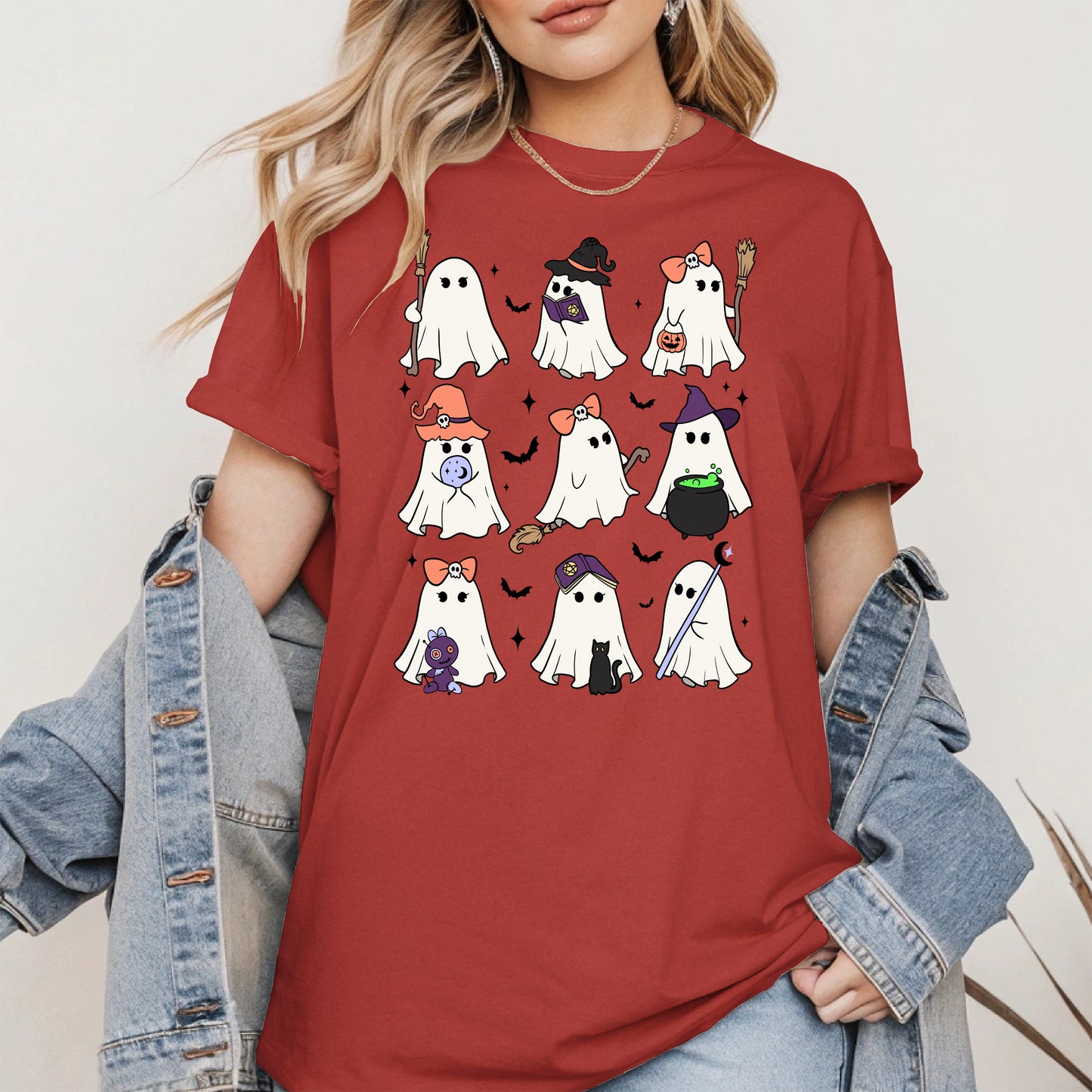 Cute Halloween Ghost Squad Shirt