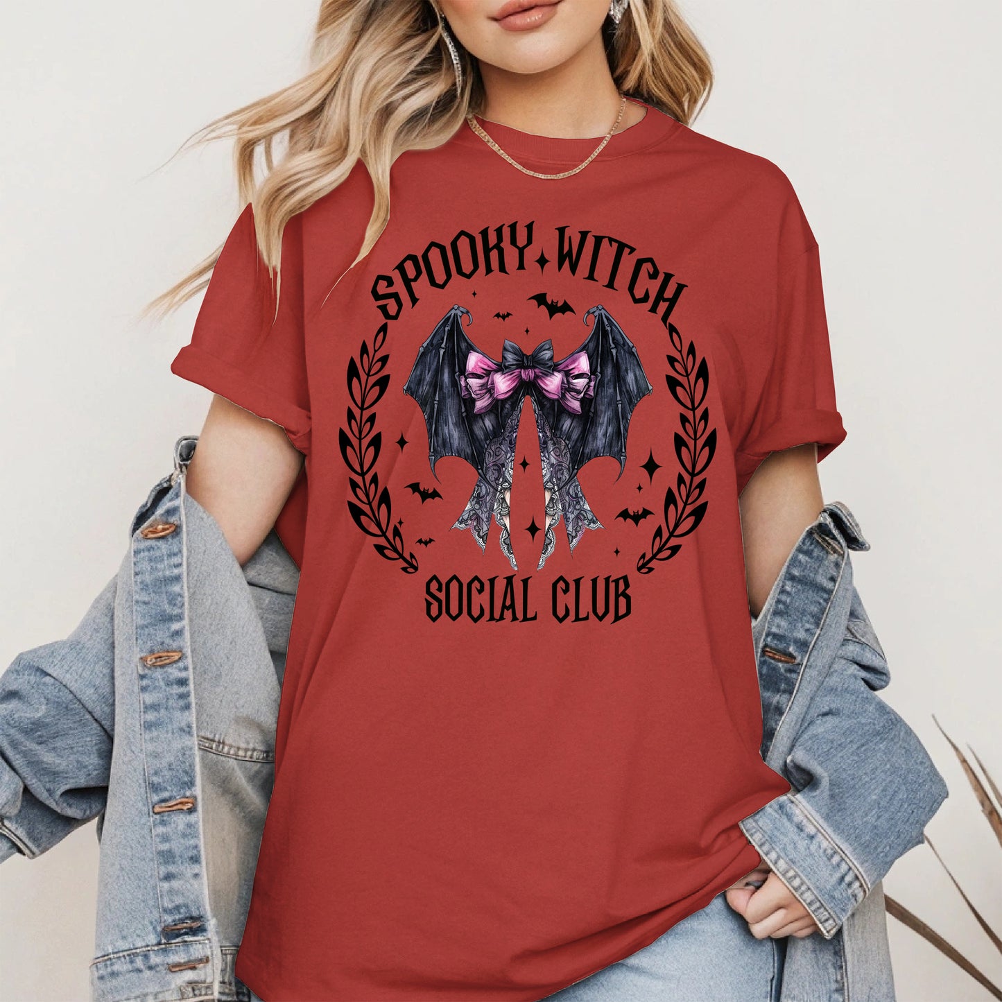 Spooky Witch Social Club Shirt