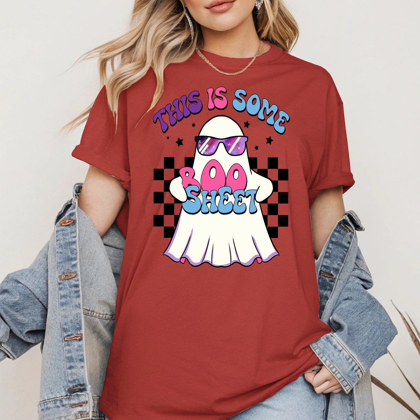 Funny Boo Sheet Halloween Shirt