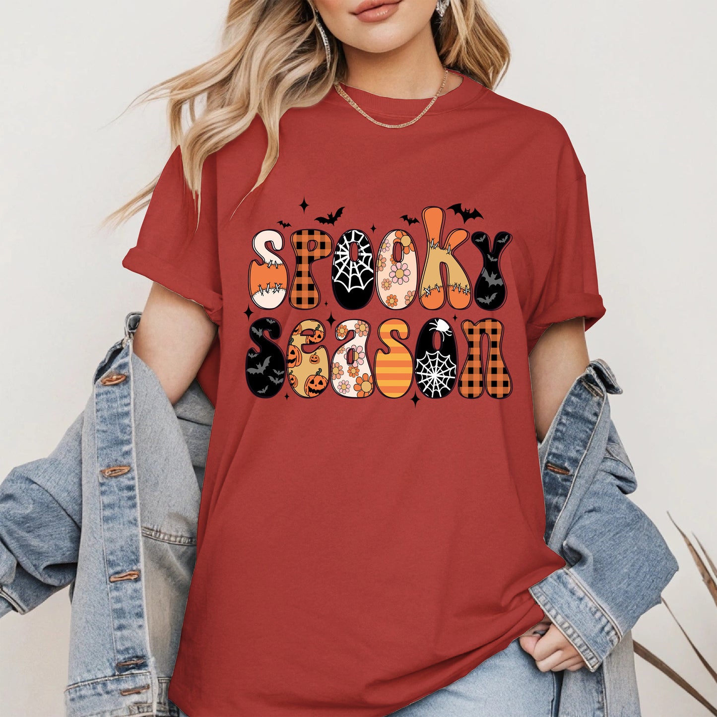 Retro Spooky Season Halloween Shirt