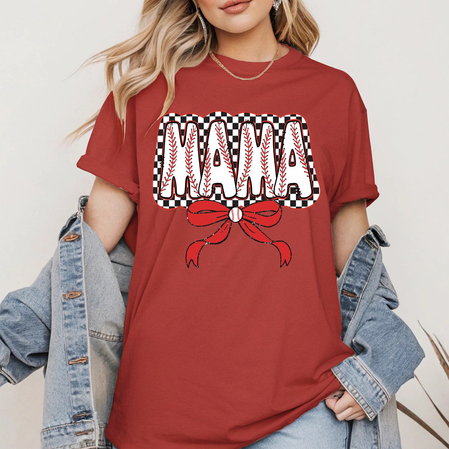 Baseball Mama Shirt Sport Tee Hoodie Sweatshirt Gift for Baseball Moms