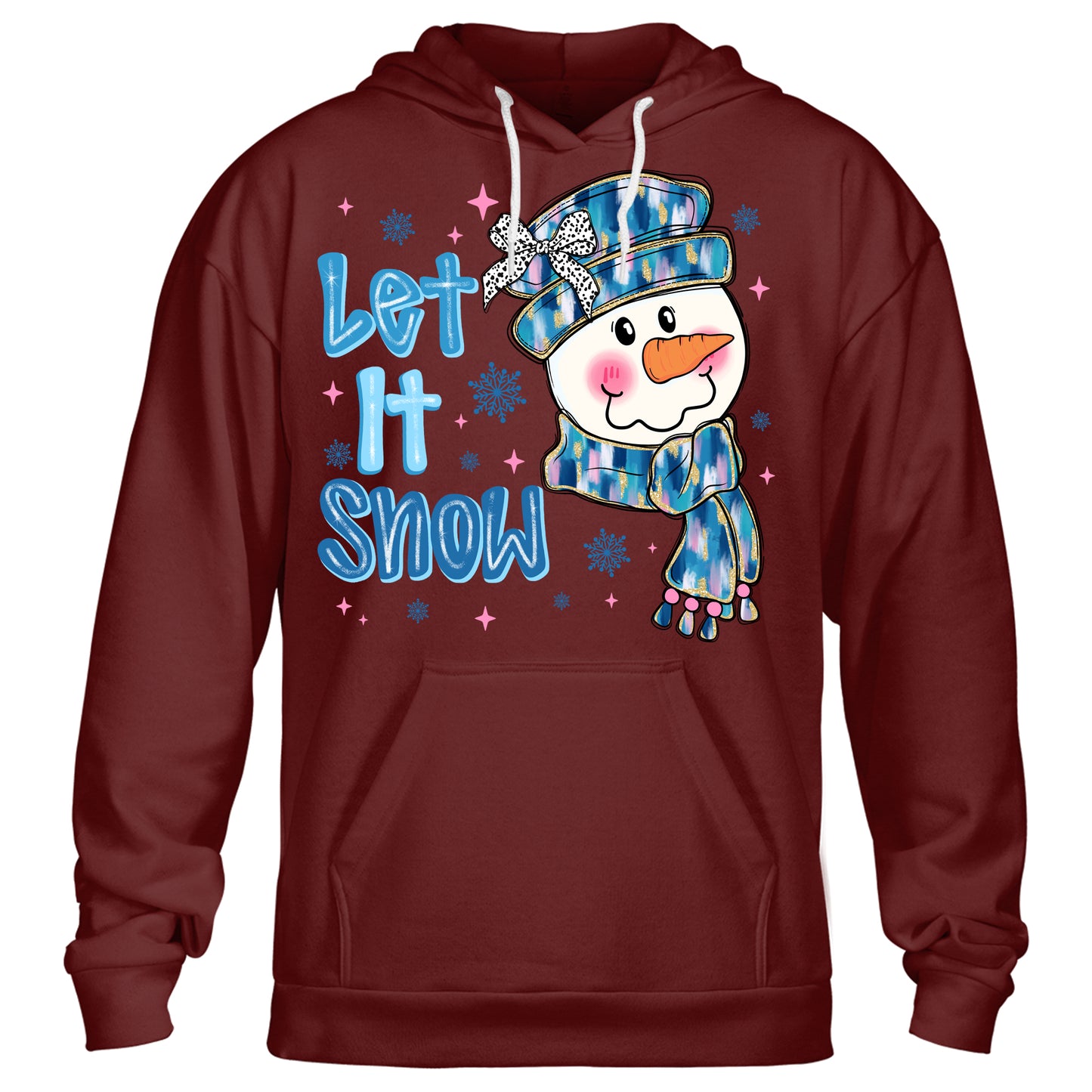 Cute Snowman Face Christmas Shirt