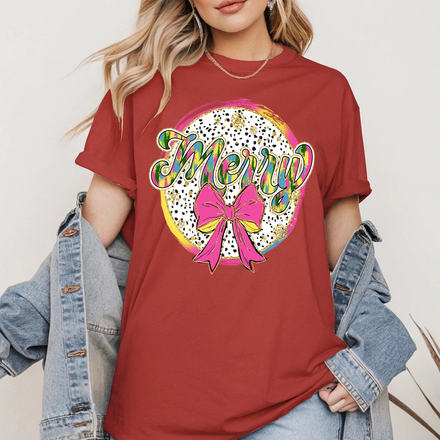 Merry Coquette Bow Shirt