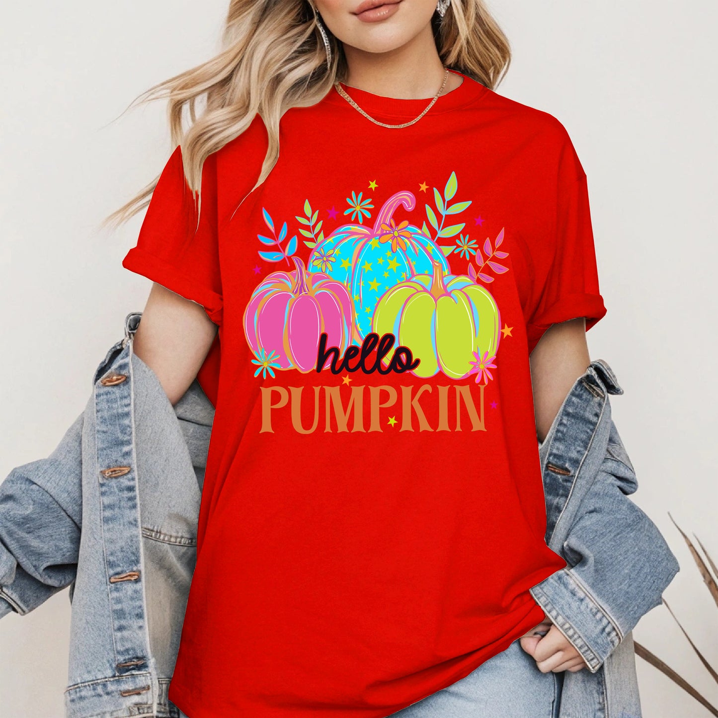 Pumpkin Neon halloween shirt