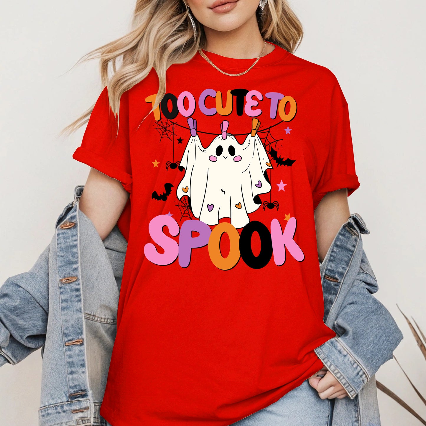 Too cute to spook halloween shirt