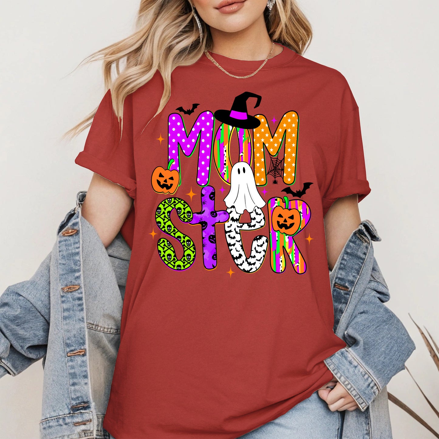 Momster halloween shirt and hoodie