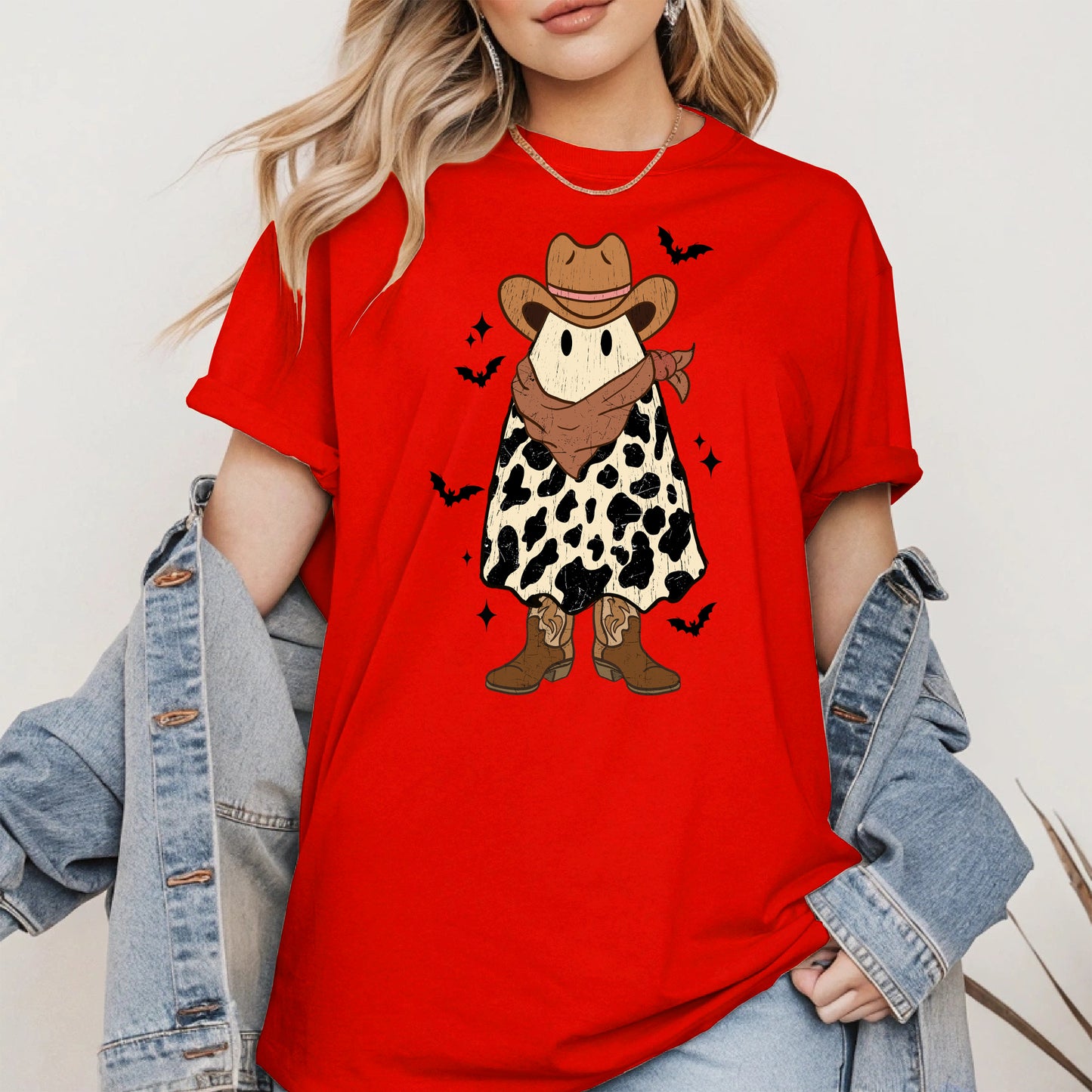 Western Boo Ghost halloween shirt