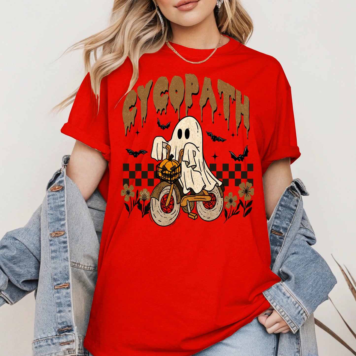 Cycopath halloween shirt and hoodie
