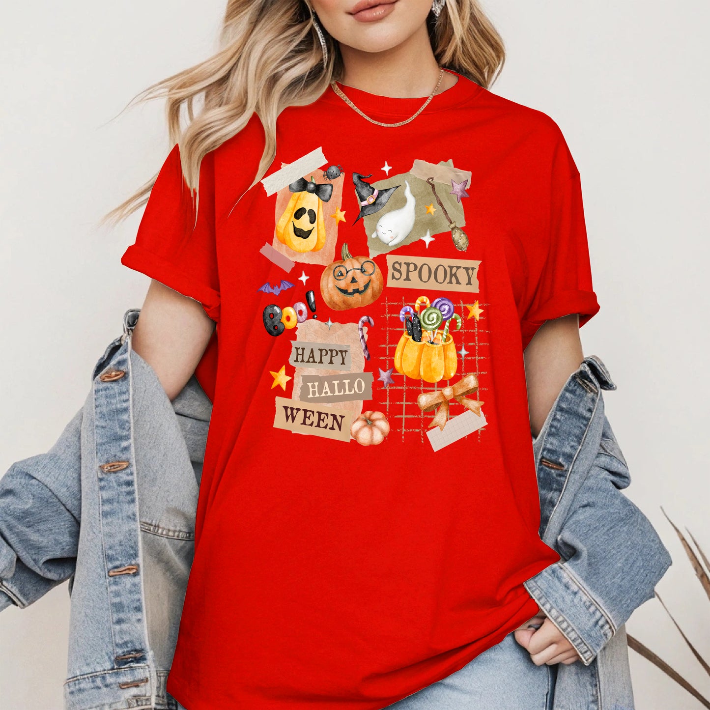 Halloween Collage shirt and sweatshirt
