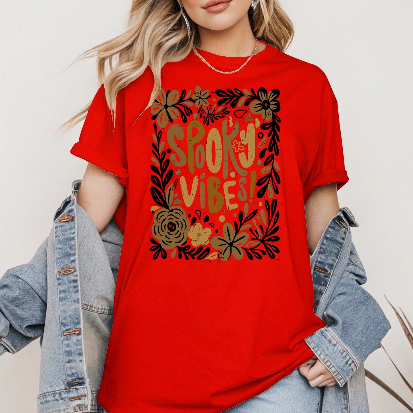 Spooky Vibes halloween shirt and sweatshirt