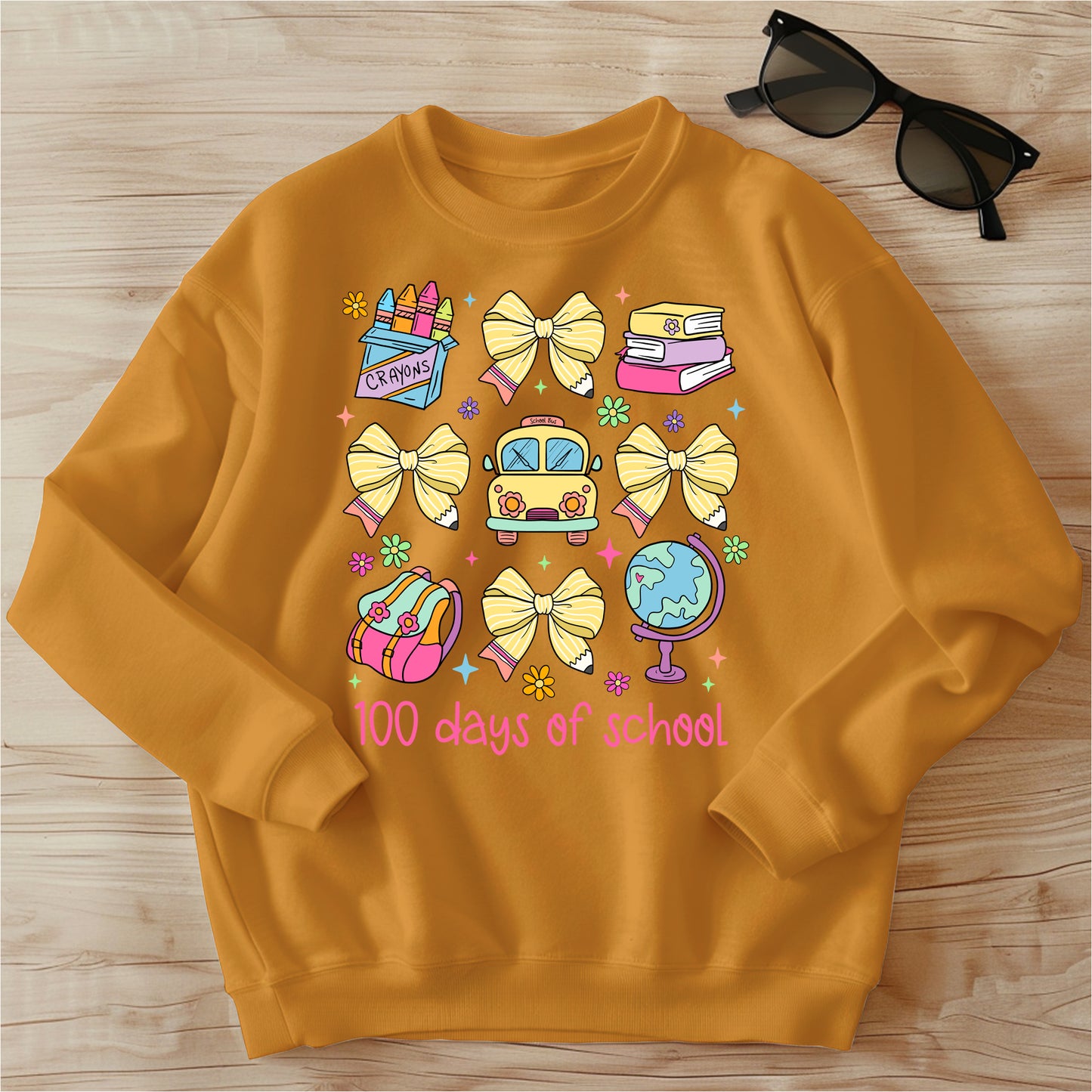 100 Days of School Coquette Shirt