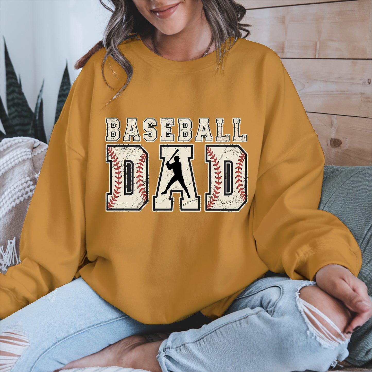 Classic Sports Tee for Proud Baseball Fathers