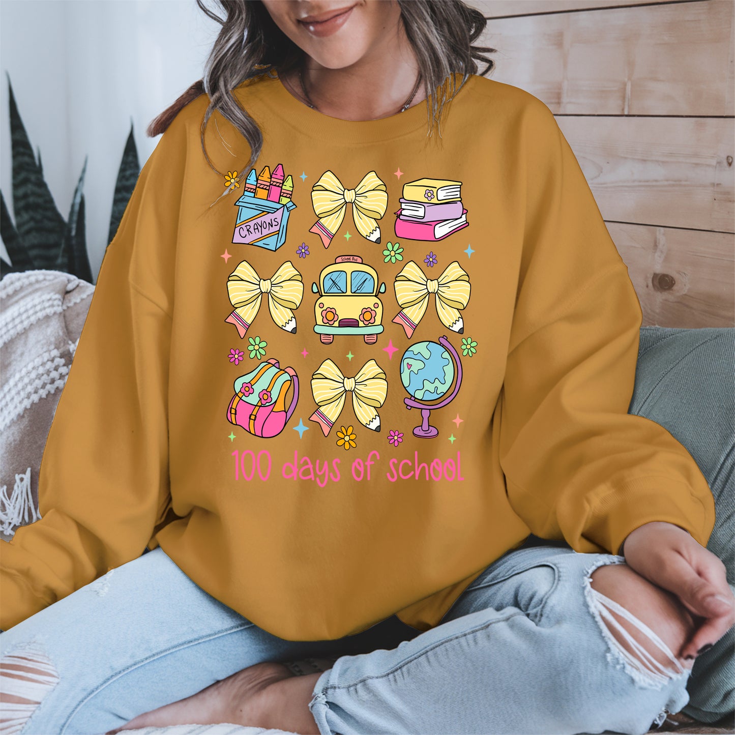 100 Days of School Coquette Shirt