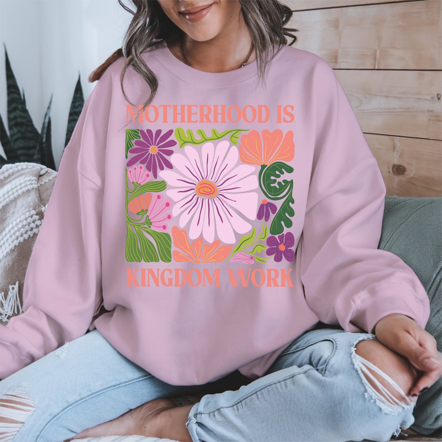 Motherhood Is Kingdom Work Shirt