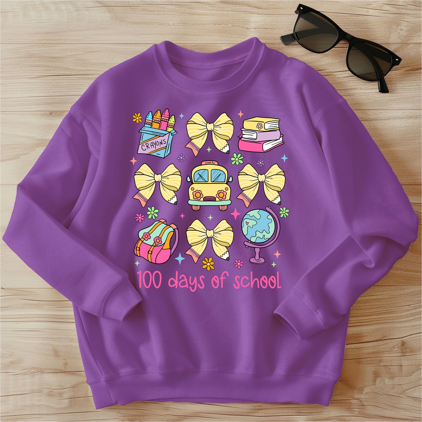 100 Days of School Coquette Shirt