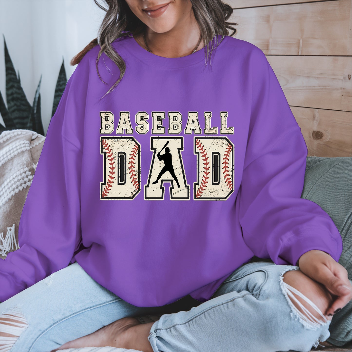 Classic Sports Tee for Proud Baseball Fathers