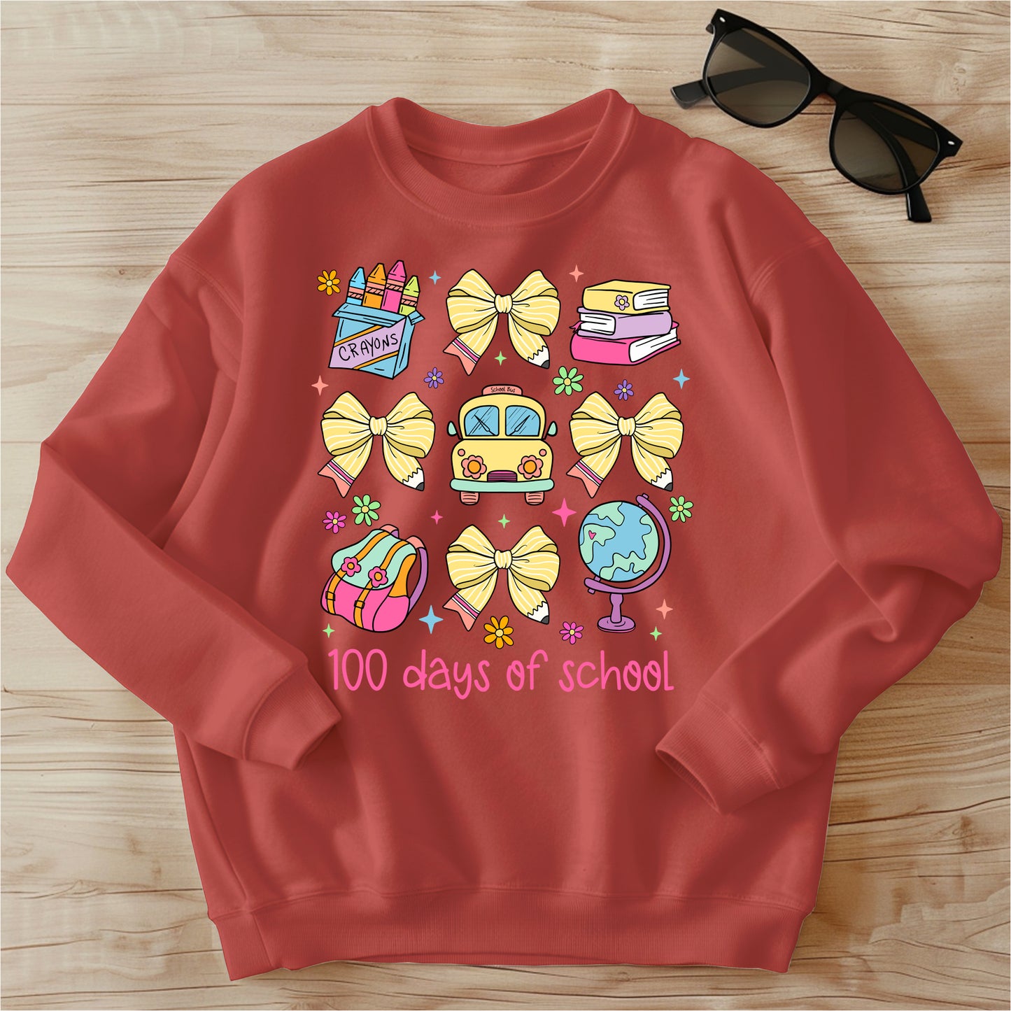 100 Days of School Coquette Shirt