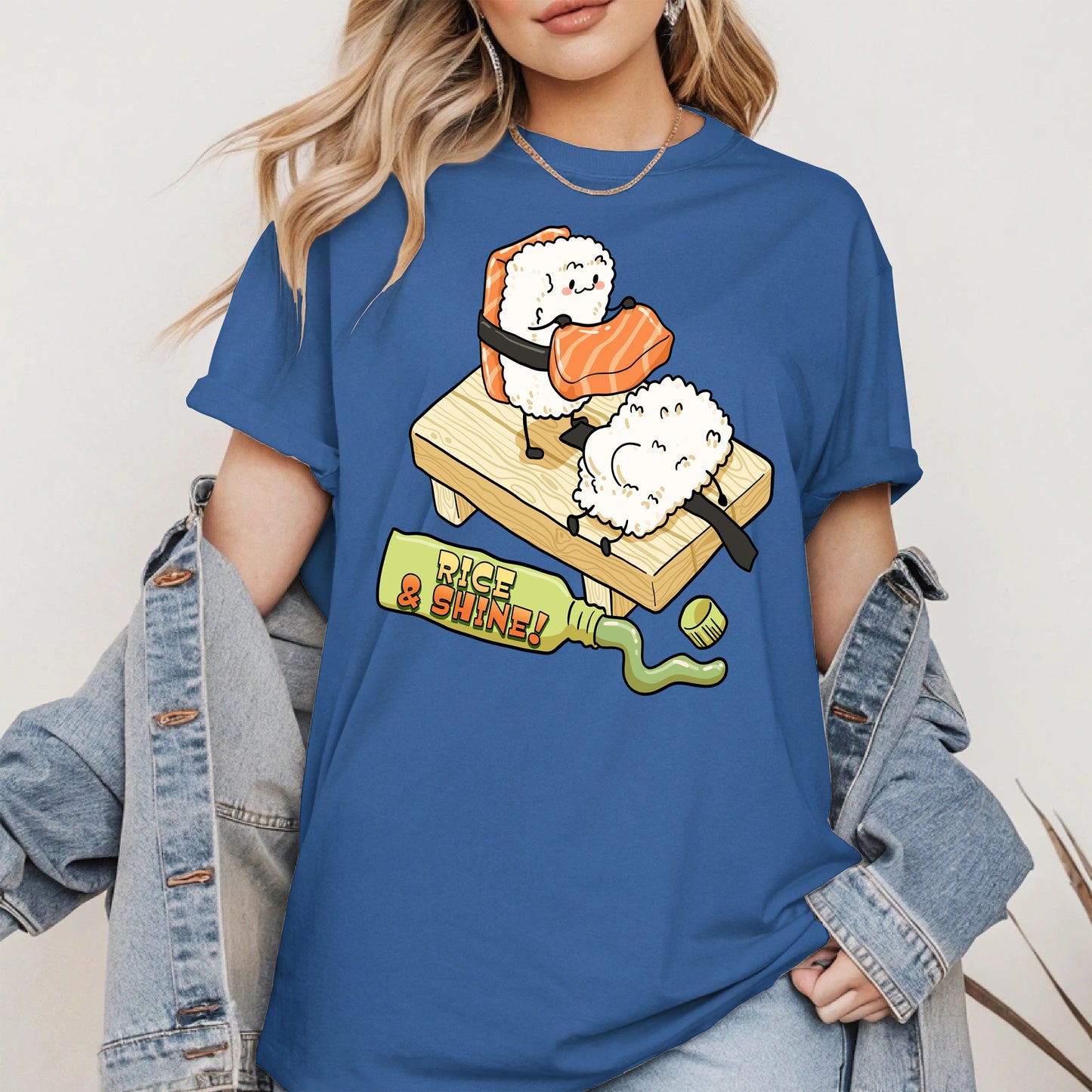 Rice and Shine Sushi Shirt