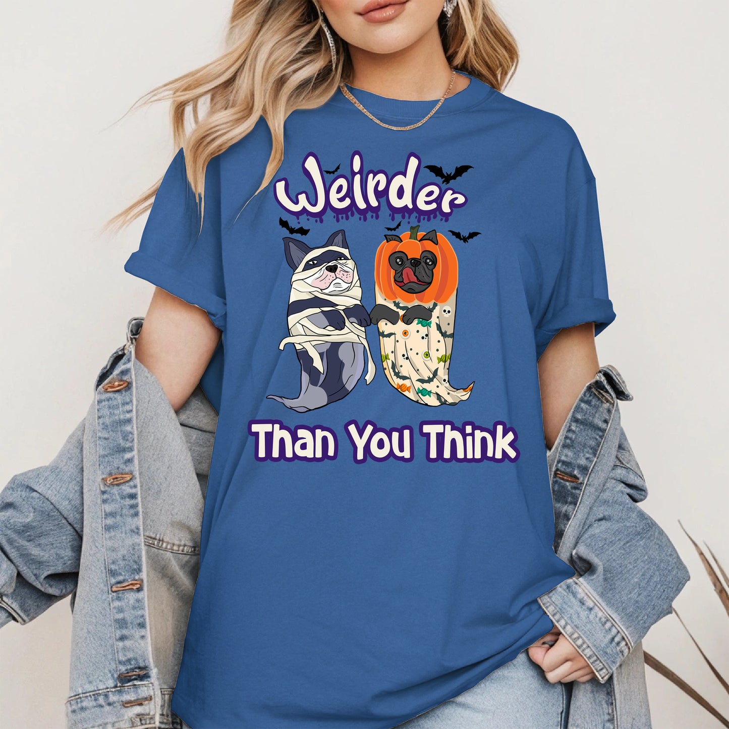 Weirder Than You Think Dog Ghost Tee