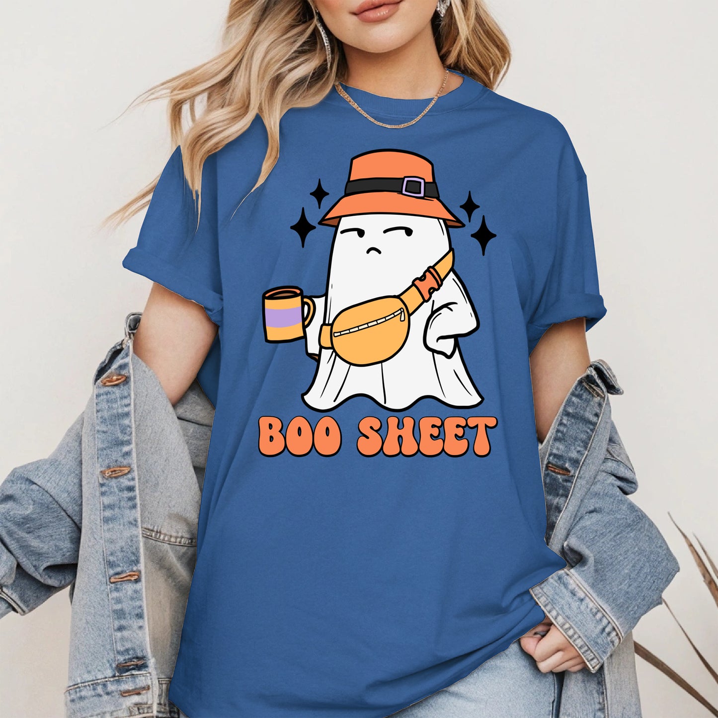 Funny Boo Sheet Halloween Shirt