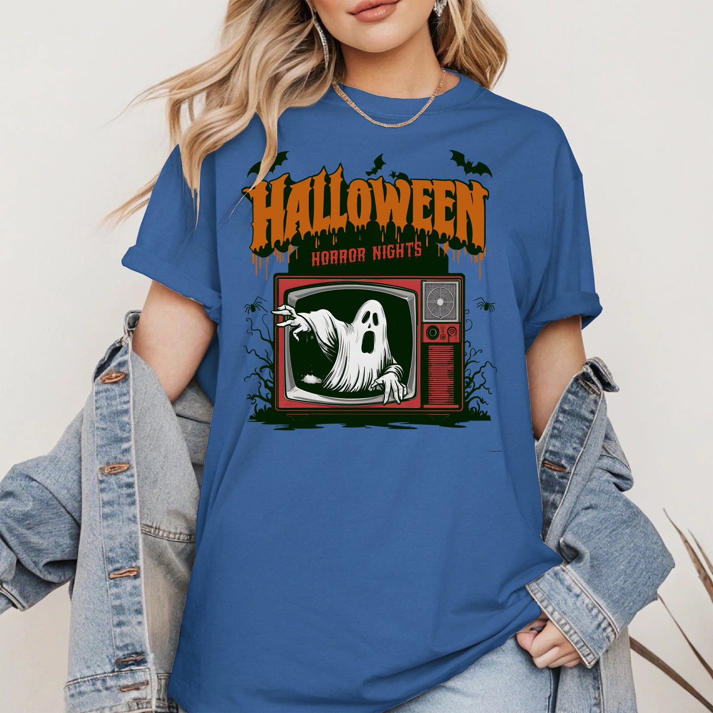 Halloween Horror Nights Ghost TV Shirt