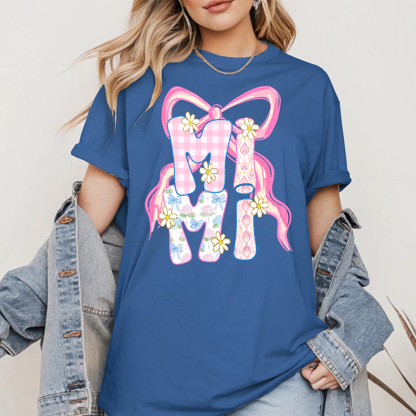 Cute MIMI Shirt Mother Tee Hoodie Sweatshirt Gift for Grandma