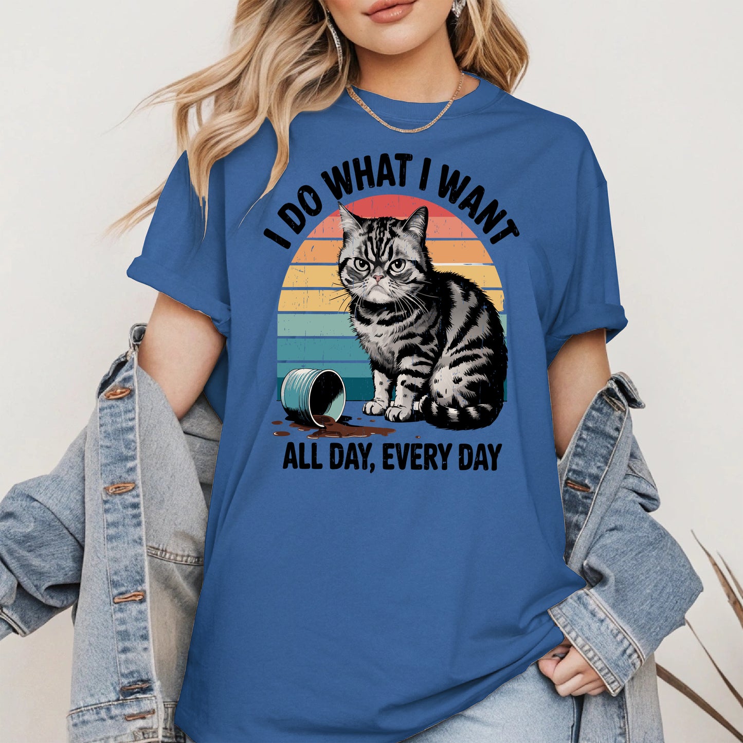 I Do What I Want Angry Cat Shirt Hoodie Sweatshirt