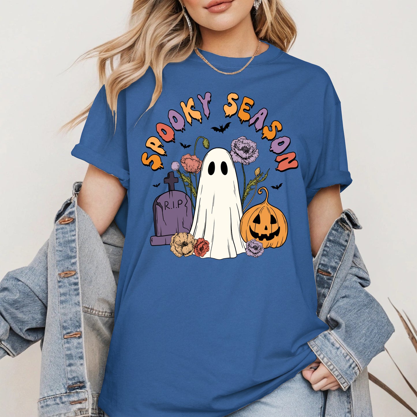 Spooky Season Ghost Halloween Shirt