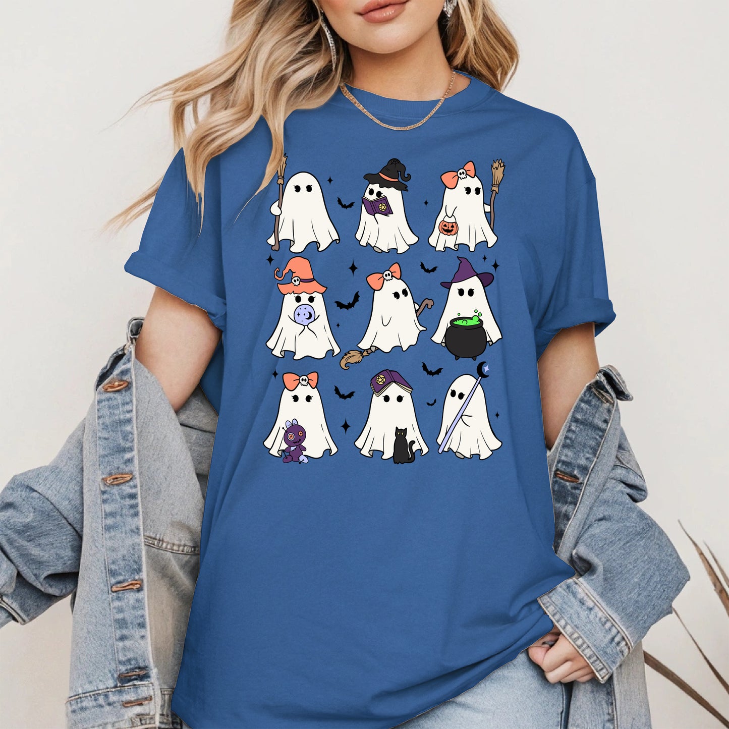 Cute Halloween Ghost Squad Shirt
