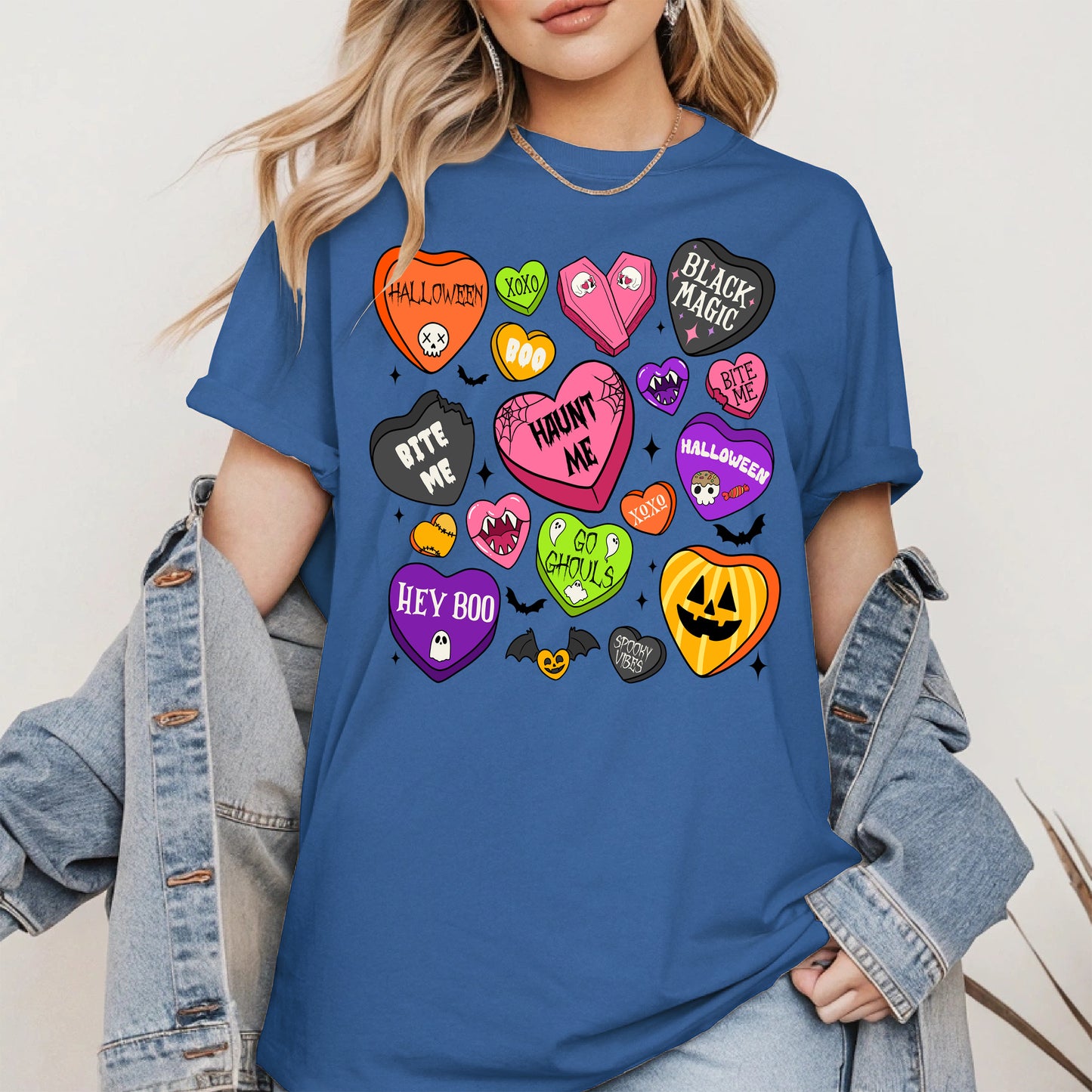 Halloween Candy Hearts Shirt