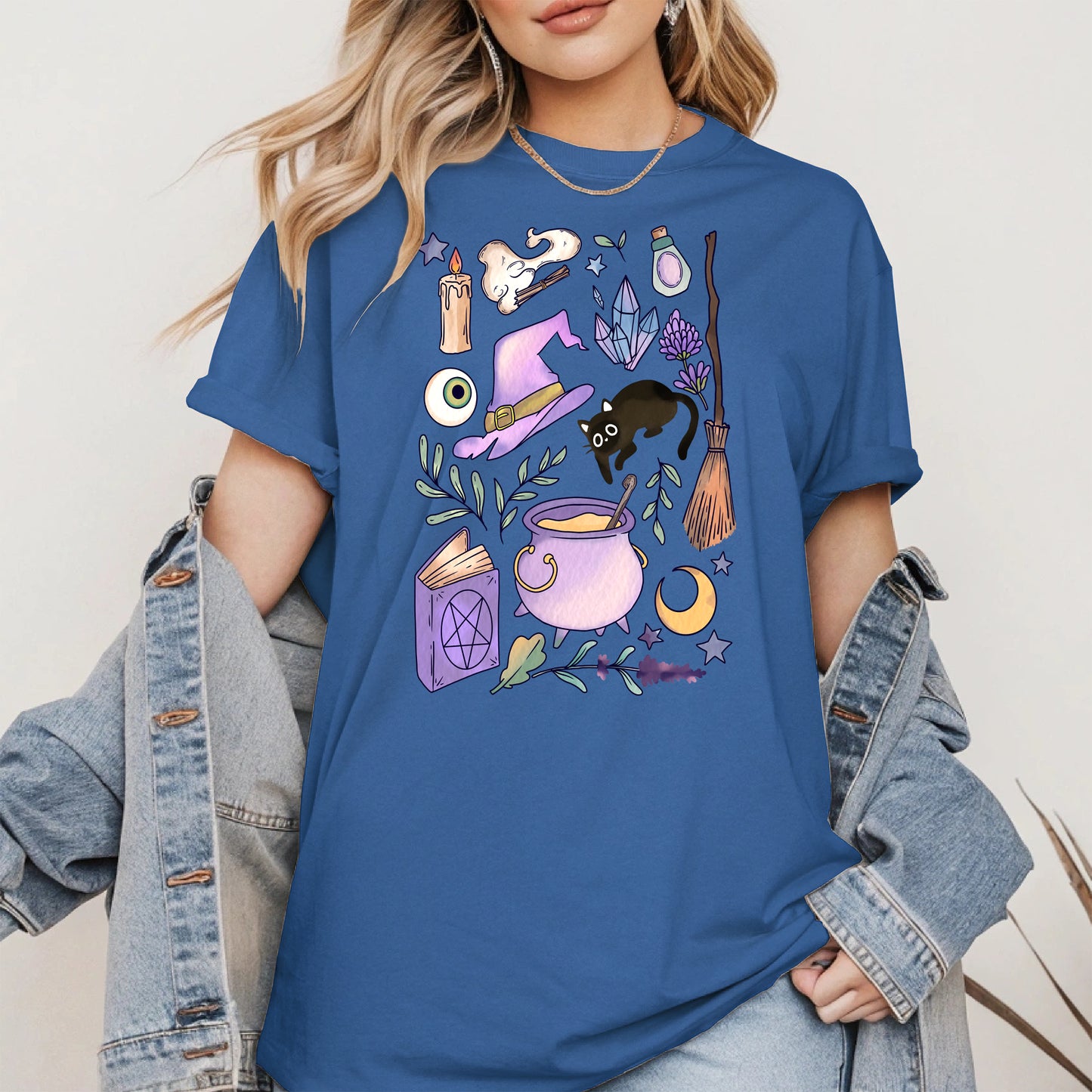 Witchy Aesthetic Halloween Shirt