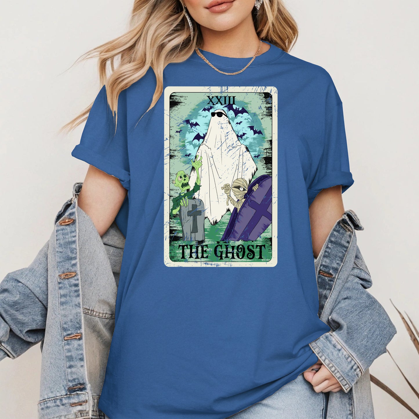 The Ghost Tarot Halloween Shirt