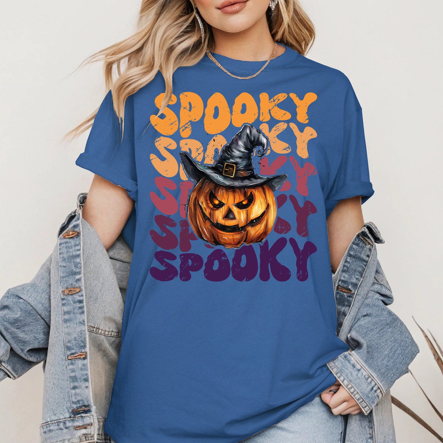 Spooky Pumpkin Halloween Shirt