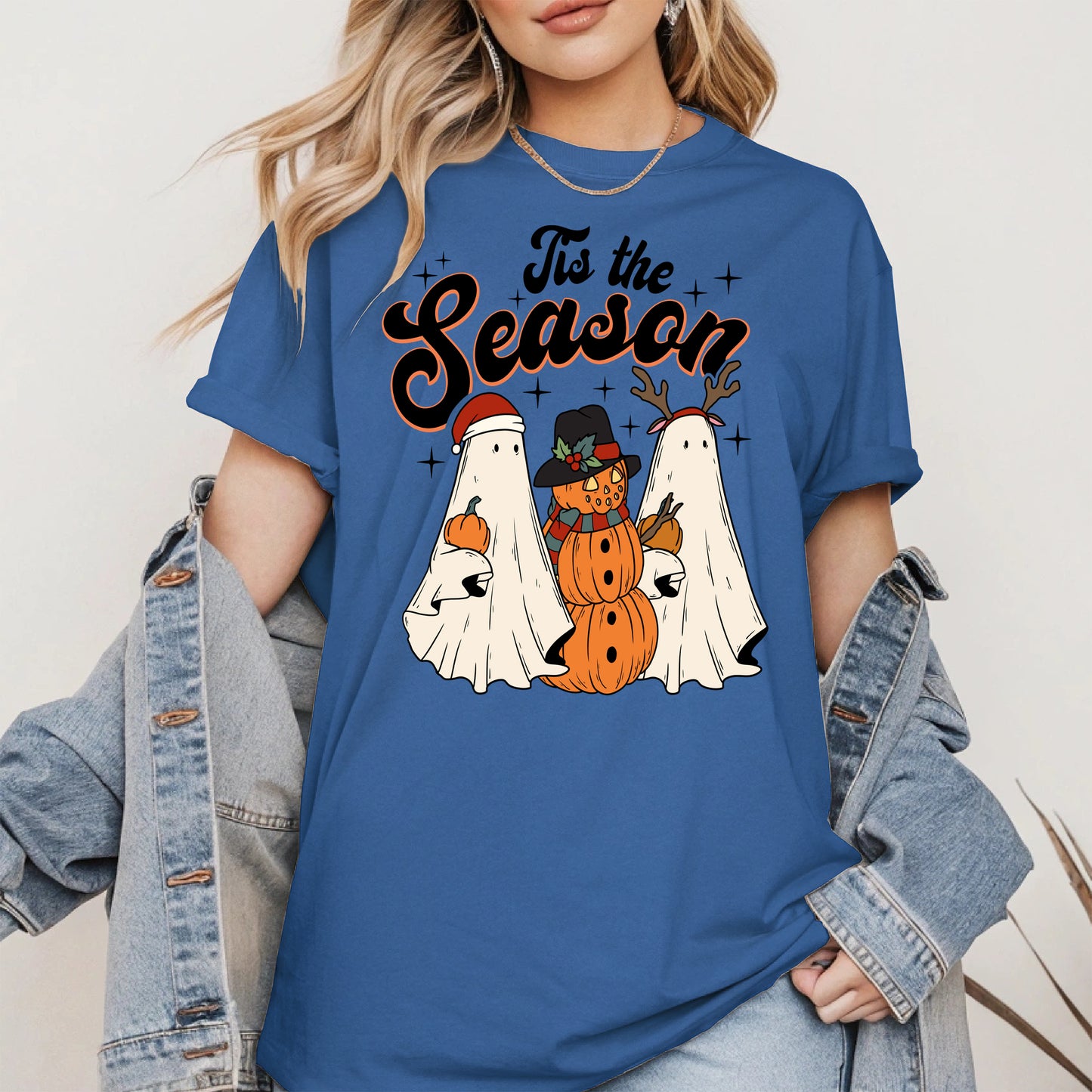 Ghost Pumpkin Season Shirt Halloween