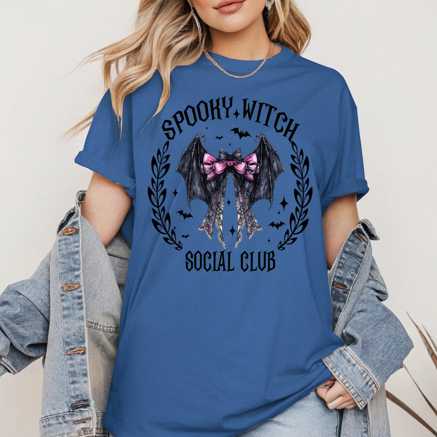 Spooky Witch Social Club Shirt